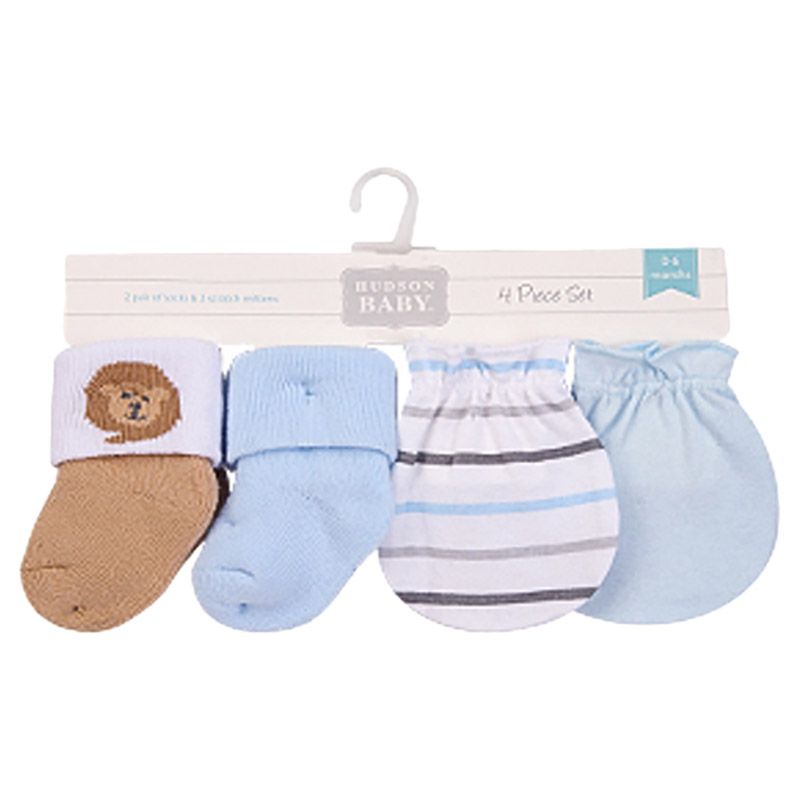 Hudson Childrenswear - Socks & Mittens - Pack Of 4 - Simba