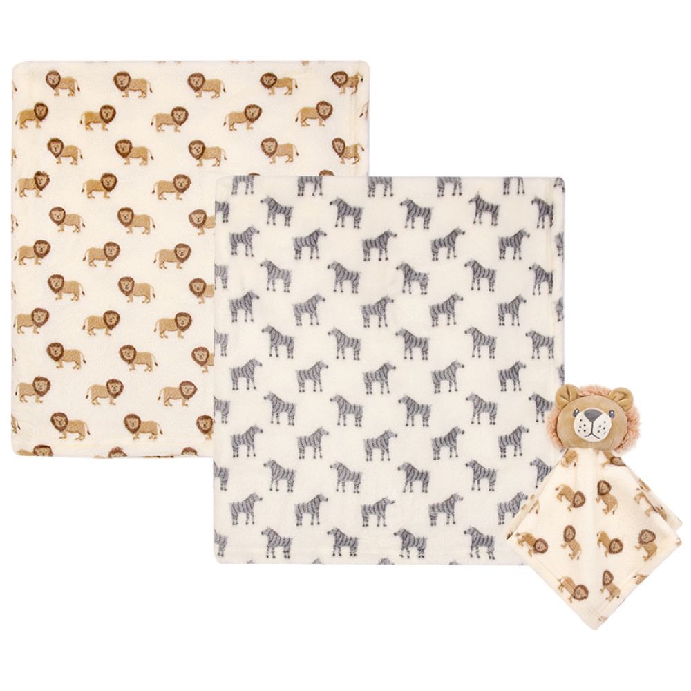 Hudson CW - Blanket & Dou Dou Gift Set - Animal Kingdom