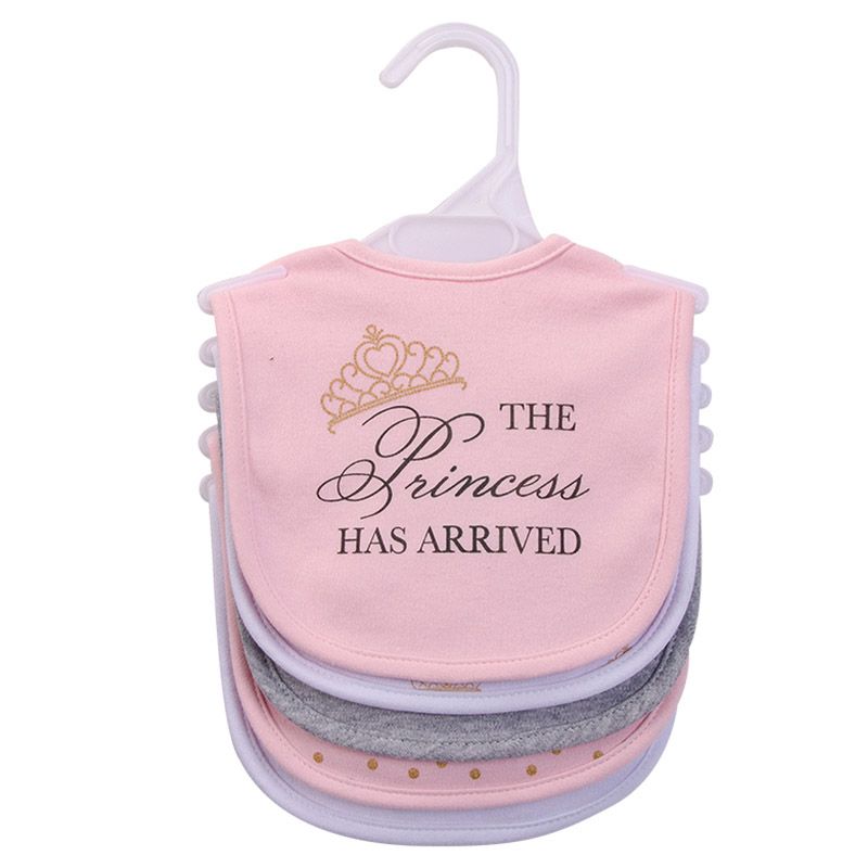 Hudson Childrenswear - Princess Cotton Bibs Pack of 5