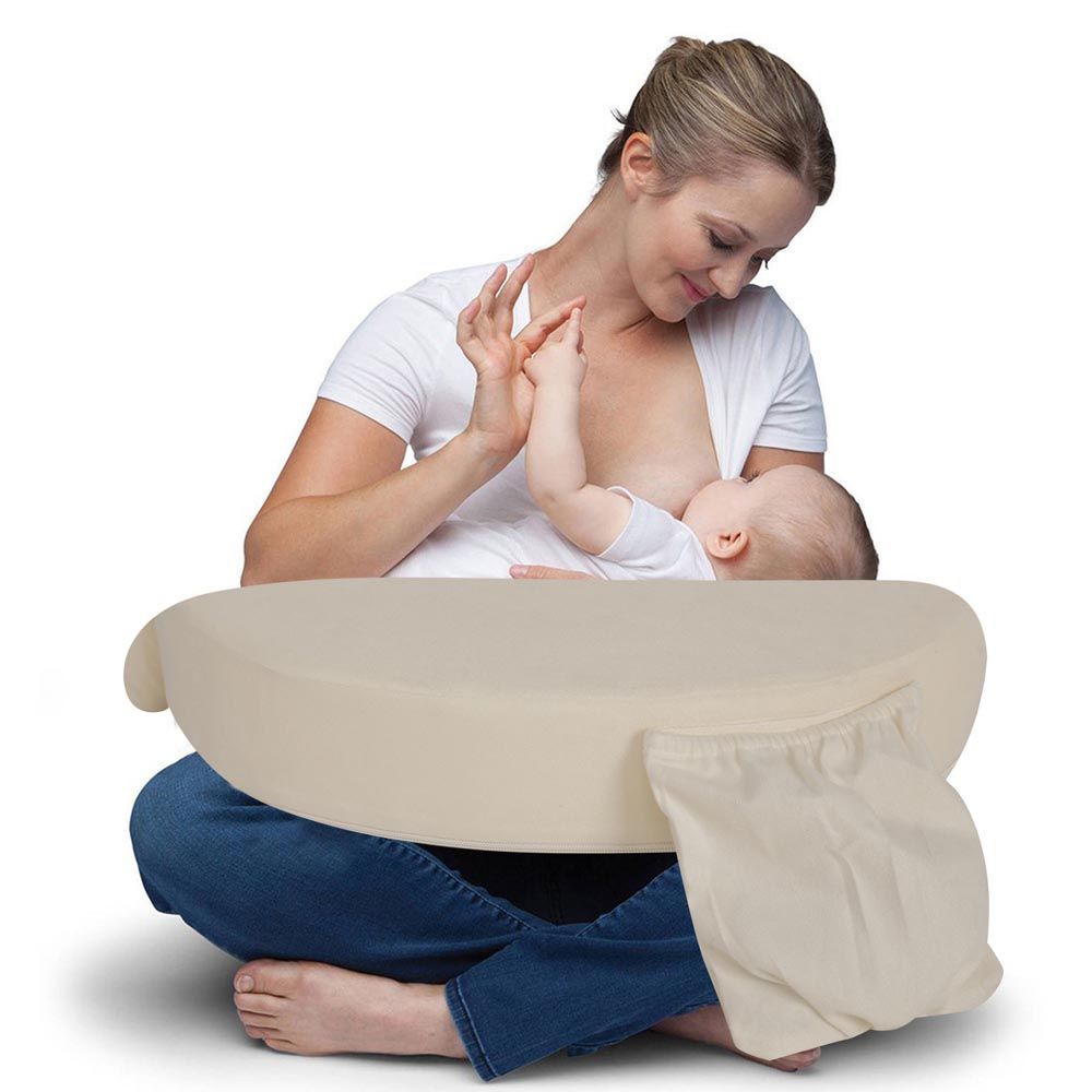 Sugar Sprinkle - Super Deluxe Plush Nursing Pillow - Pearl