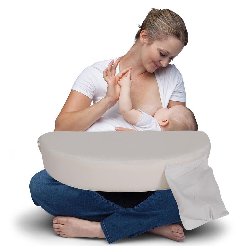 Sugar Sprinkle - Deluxe Organic Nursing Pillow - Ivory