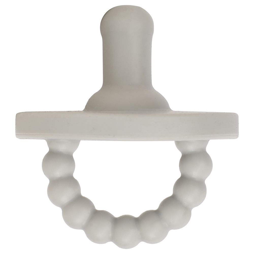 Sugar Sprinkle - Earl Grey Pacifier & Teether - Light Grey