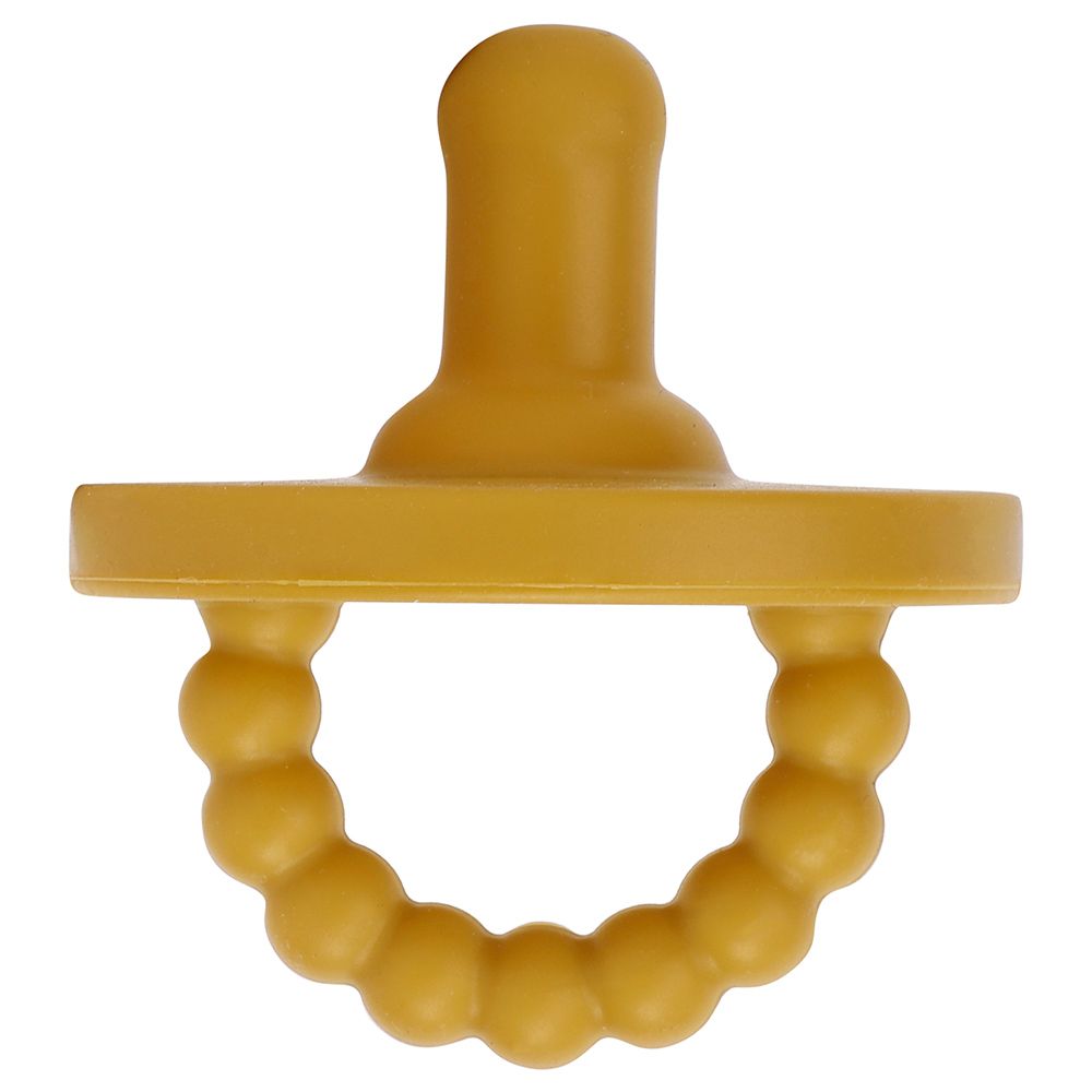 Sugar Sprinkle - Creme Brulee Pacifier & Teether - Yellow