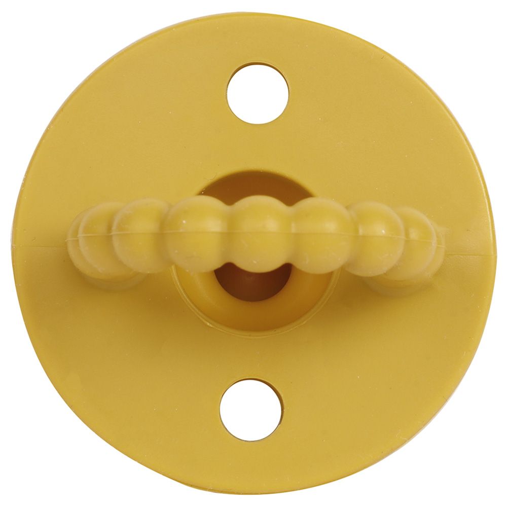 Sugar Sprinkle - Creme Brulee Pacifier & Teether - Yellow