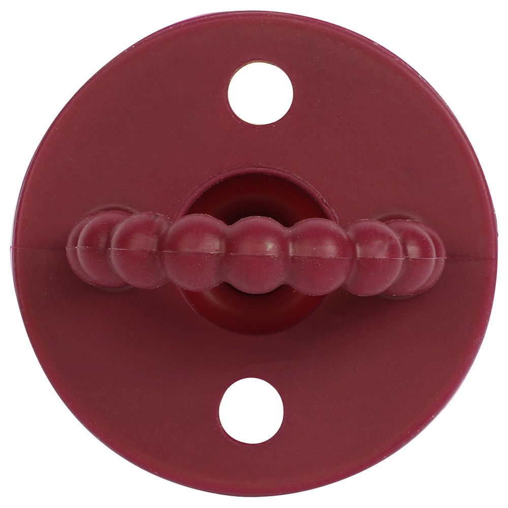 Sugar Sprinkle - Red Velvet Pacifier & Teether - Amaranth