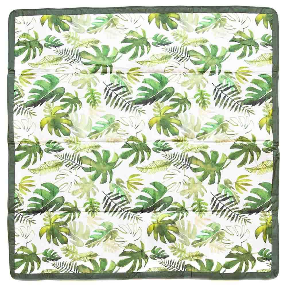 Little Unicorn - Outdoor Blanket 5 x 5-inch - Tropical Leaf