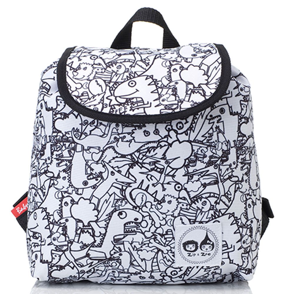 Zip & Zoe - Colour And Wash Backpack - Dino