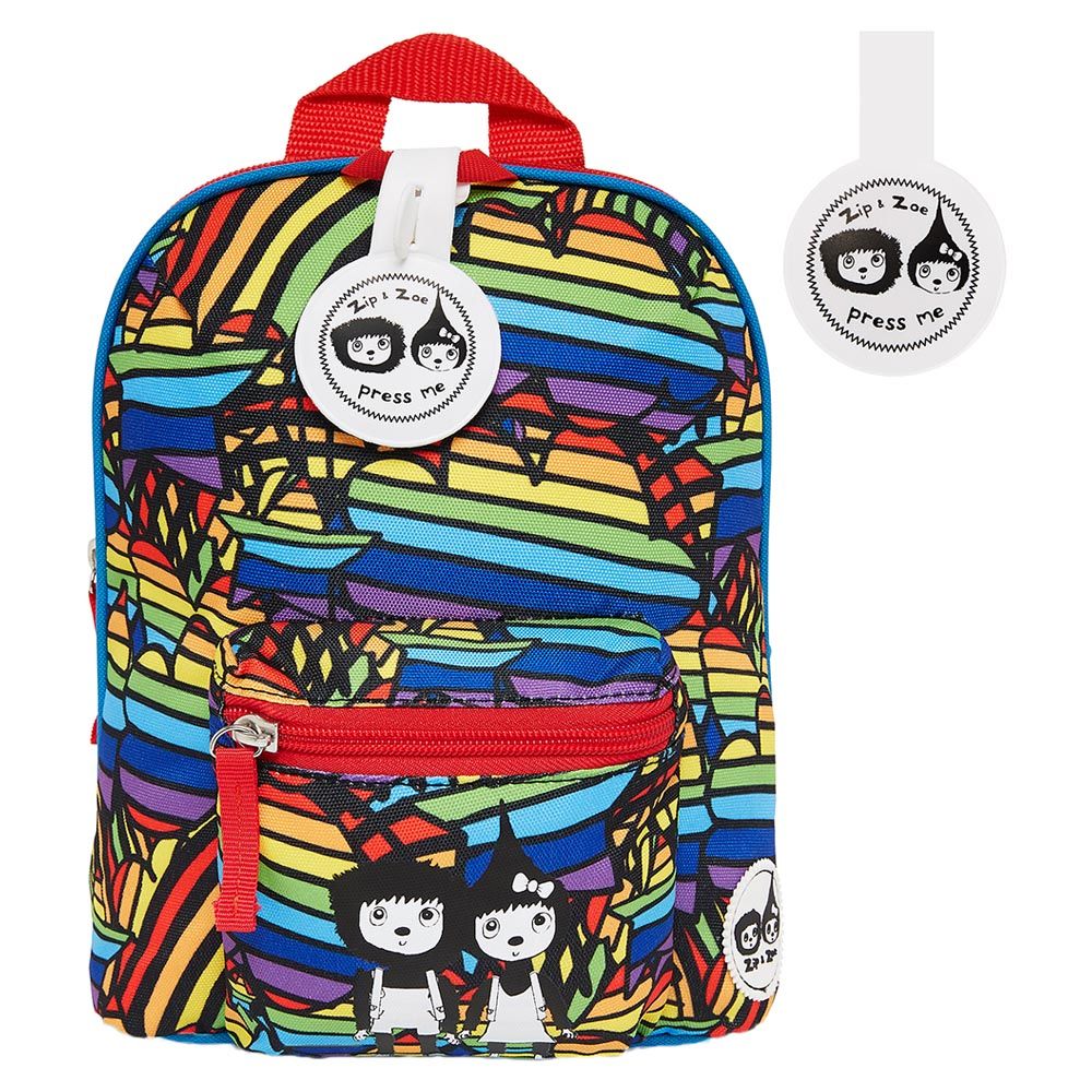 ZIP & ZOE - Mini Backpack - Rainbow Multi