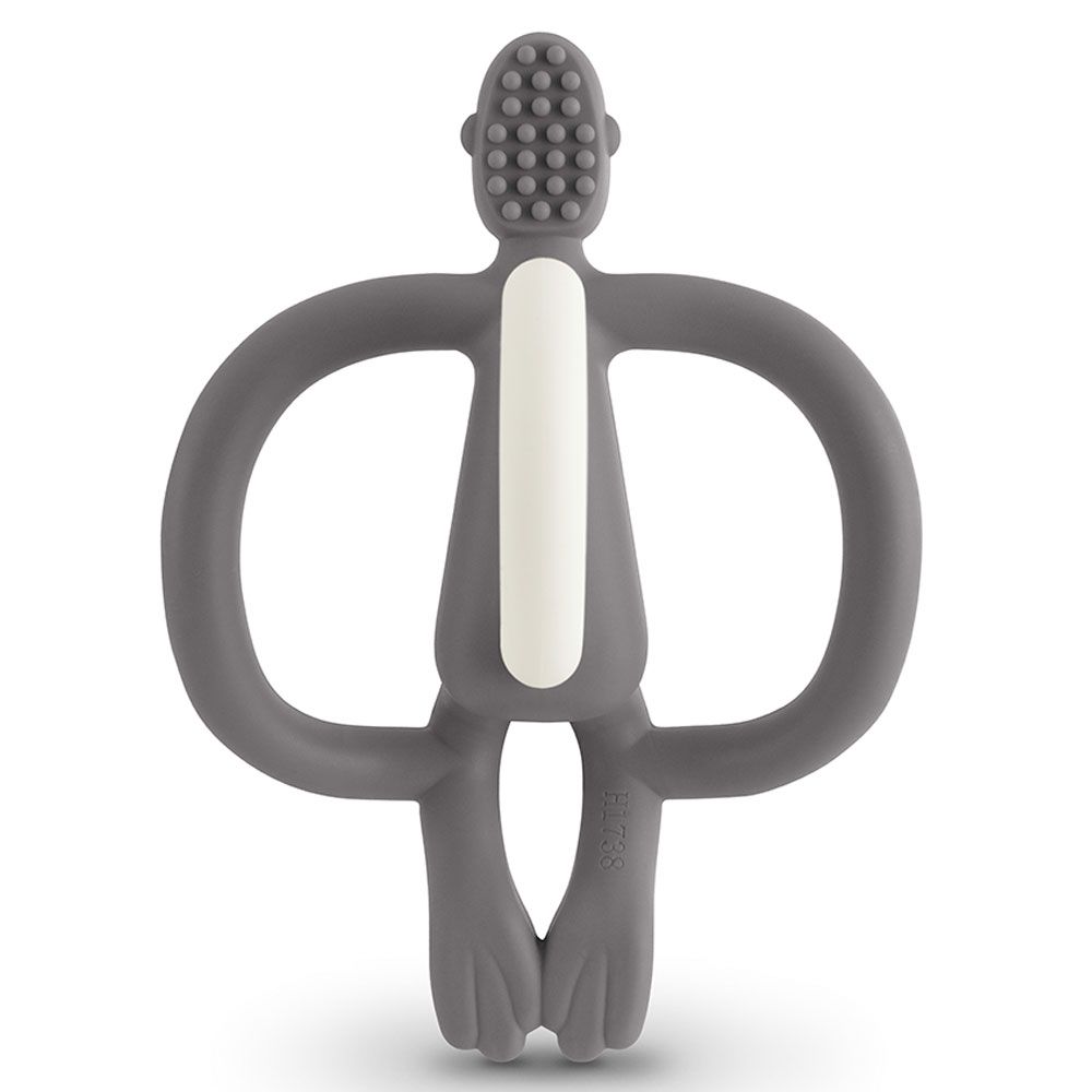 Matchstick Monkey - Teething Toy - Grey