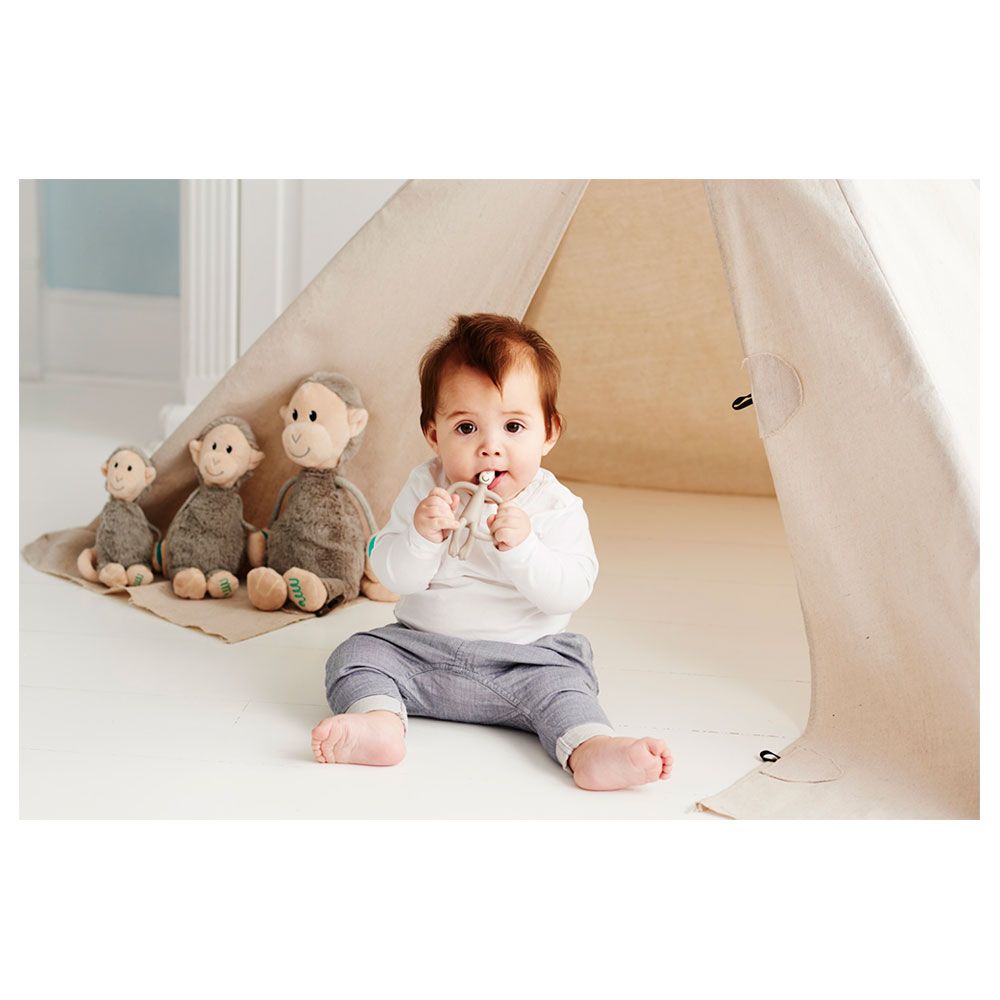 Matchstick Monkey - Teething Toy - Grey