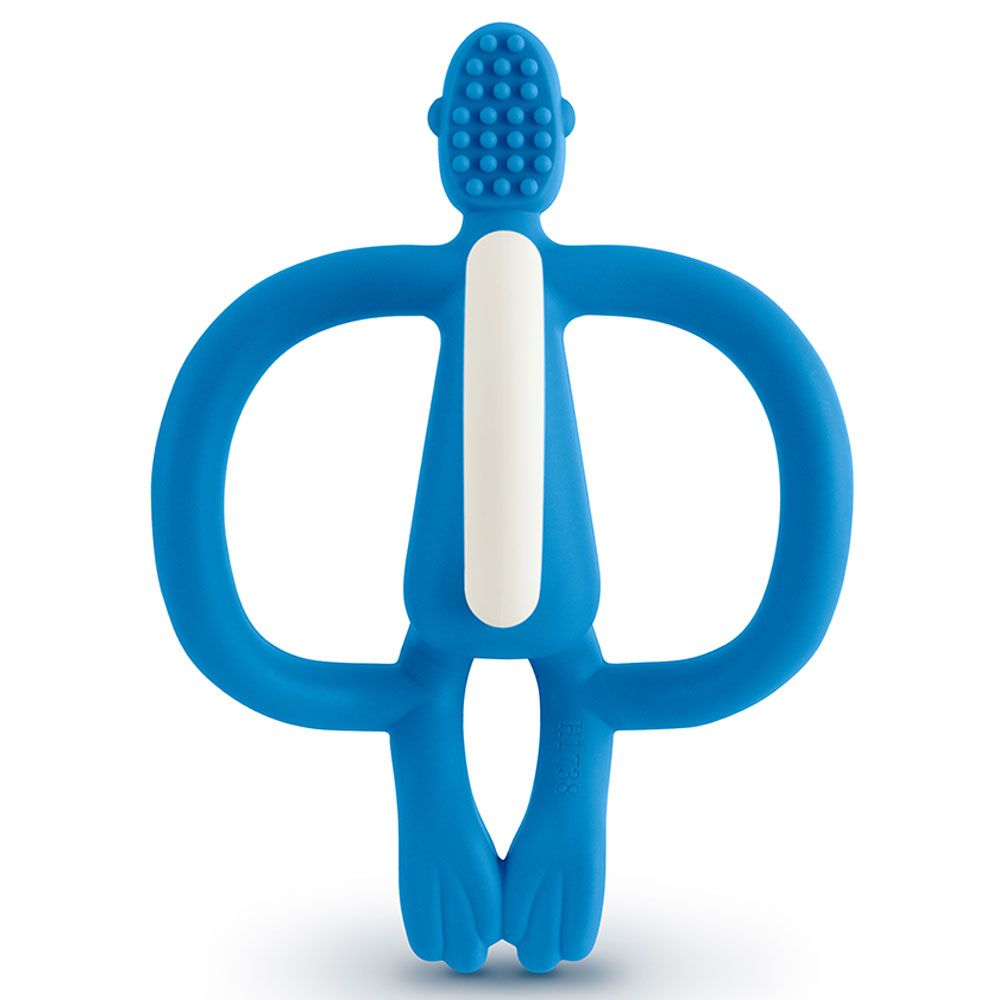 Matchstick Monkey - Teething Toy - Blue