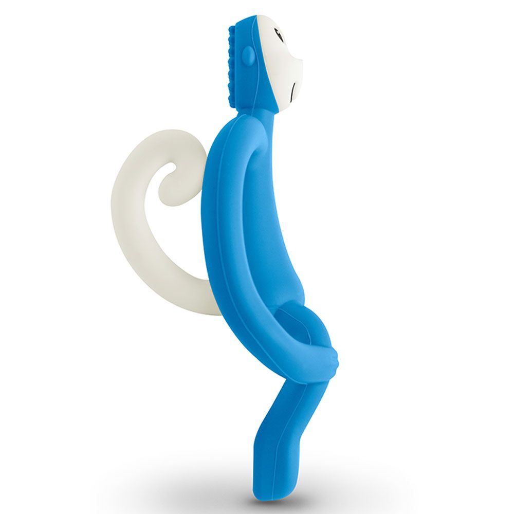 Matchstick Monkey - Teething Toy - Blue