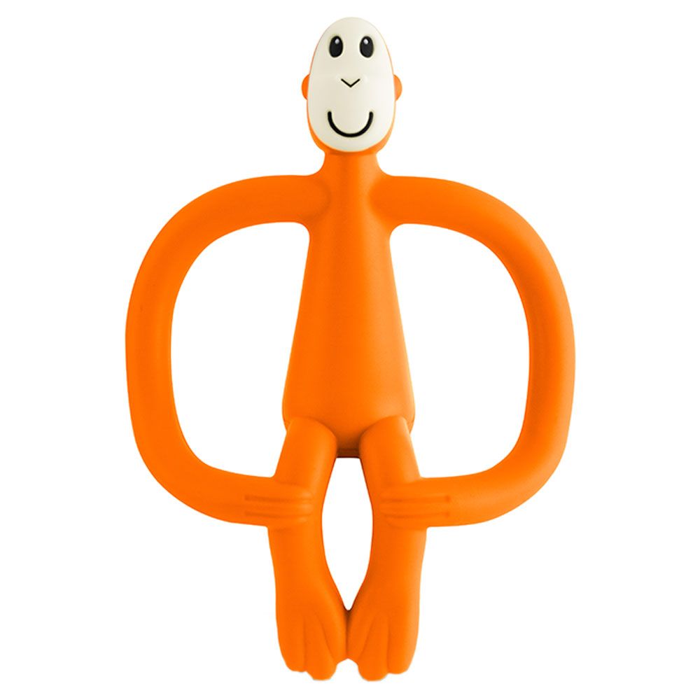 Matchstick Monkey - Teething Toy - Orange