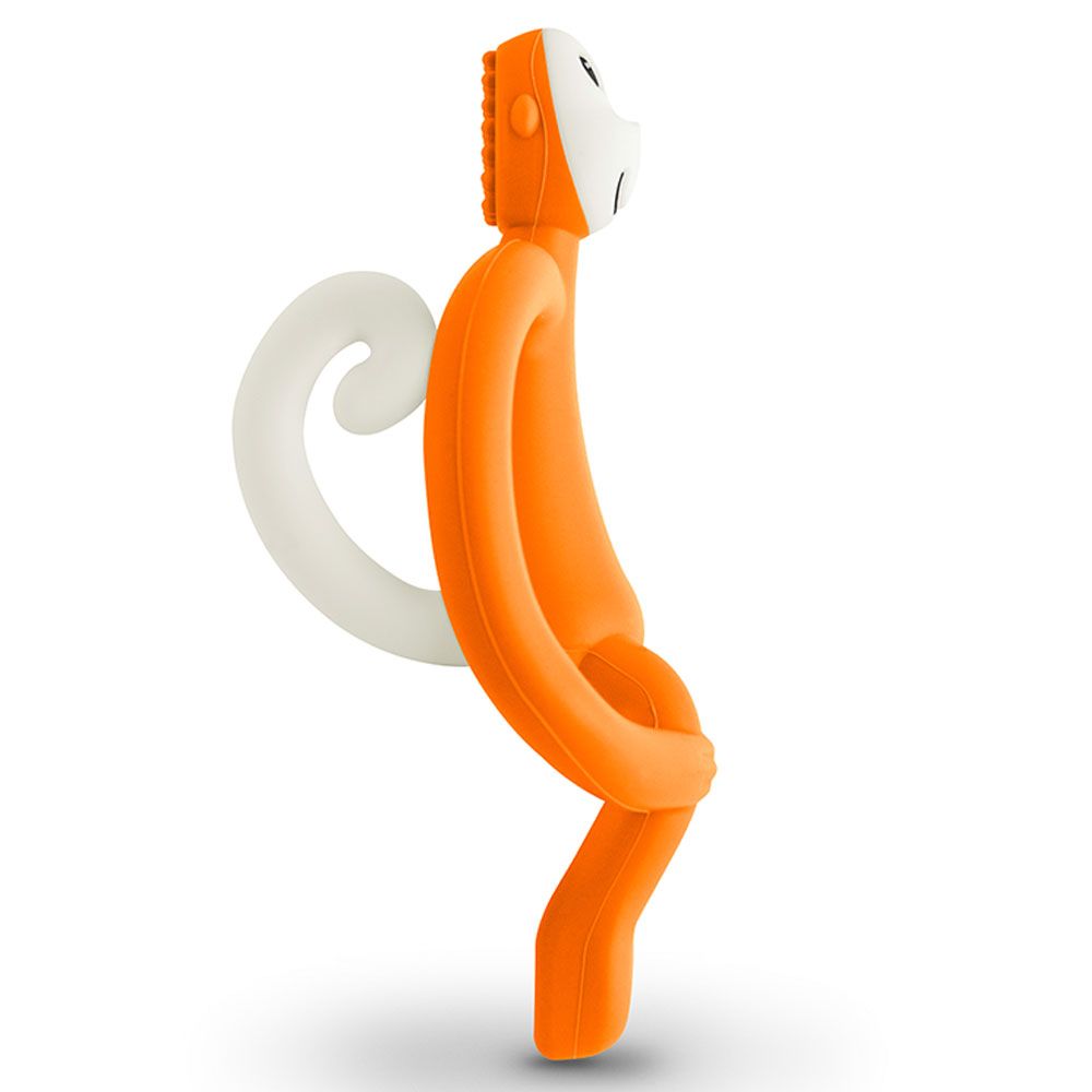 Matchstick Monkey - Teething Toy - Orange