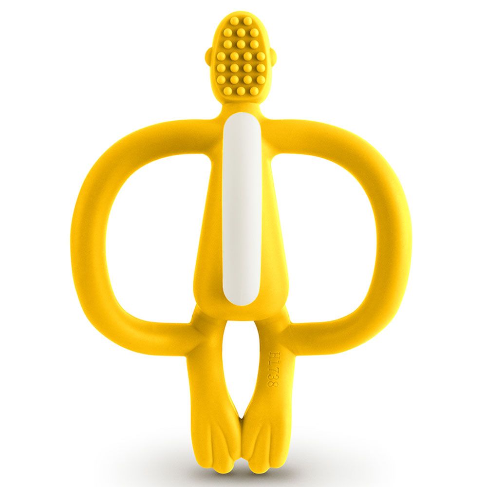 Matchstick Monkey - Teething Toy - Yellow