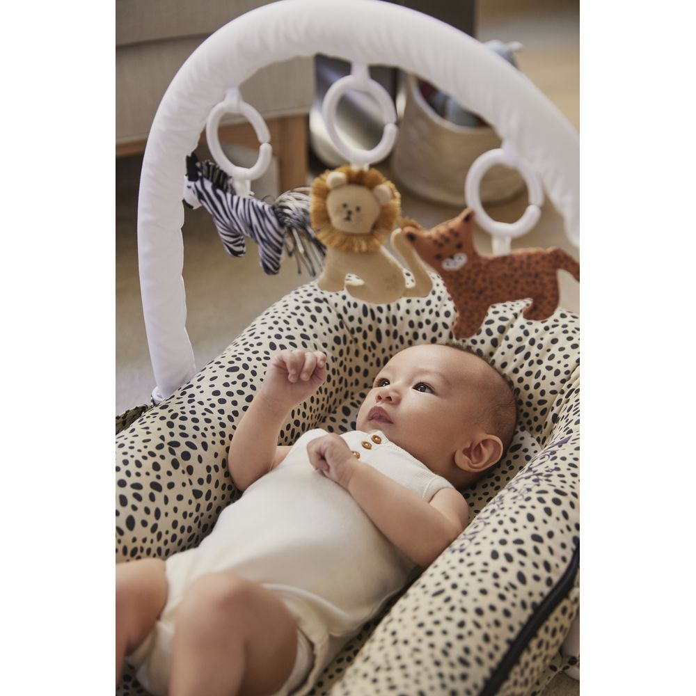 Dockatot - Toy Bundle White Arch And Pod - Day At The Zoo - White