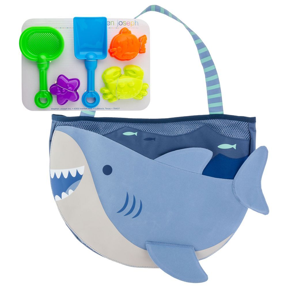 Stephen Joseph - Beach Tote - Shark