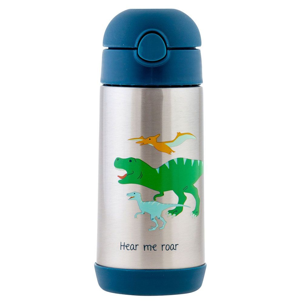 Stephen Joseph - Double Wall Insulated Water Bottle 349ml - Dino