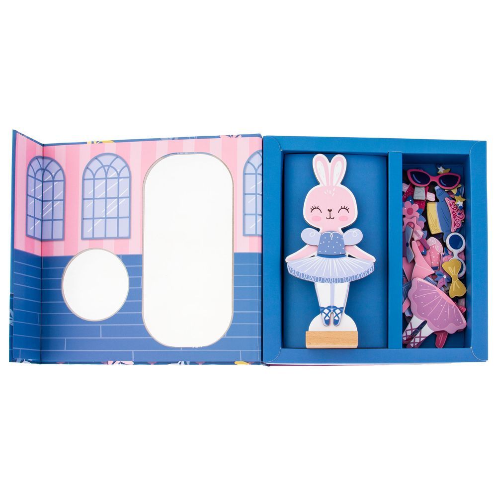 Stephen Joseph - Magnetic Dress Up Doll - Bunny & Mouse