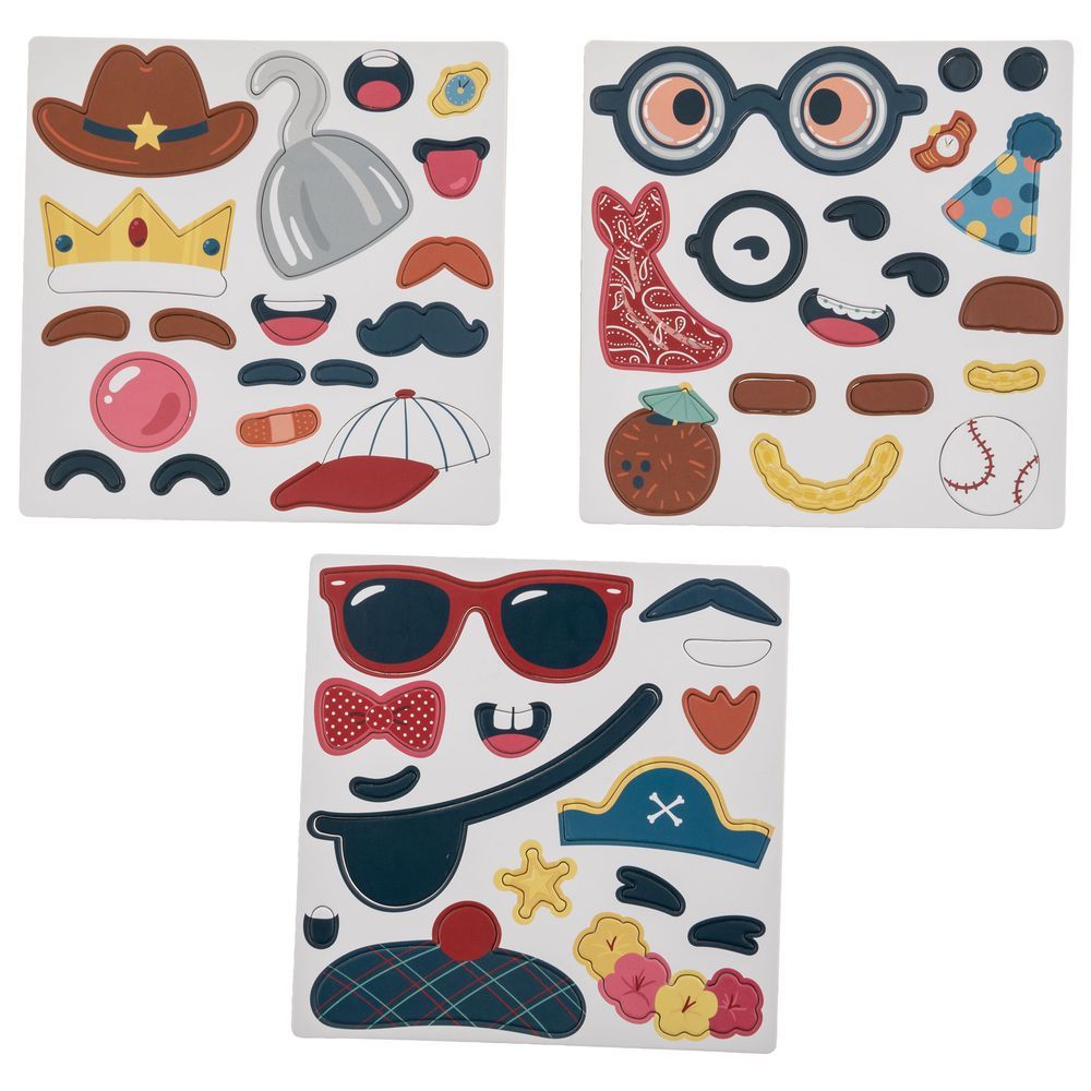 Stephen Joseph - Magnetic Funny Faces - Boy Set