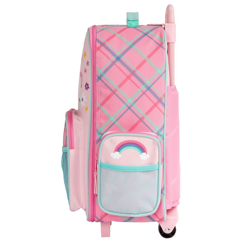 Stephen Joseph - Classic Rolling Trolley Bag 18-Inch - Pink Unicorn