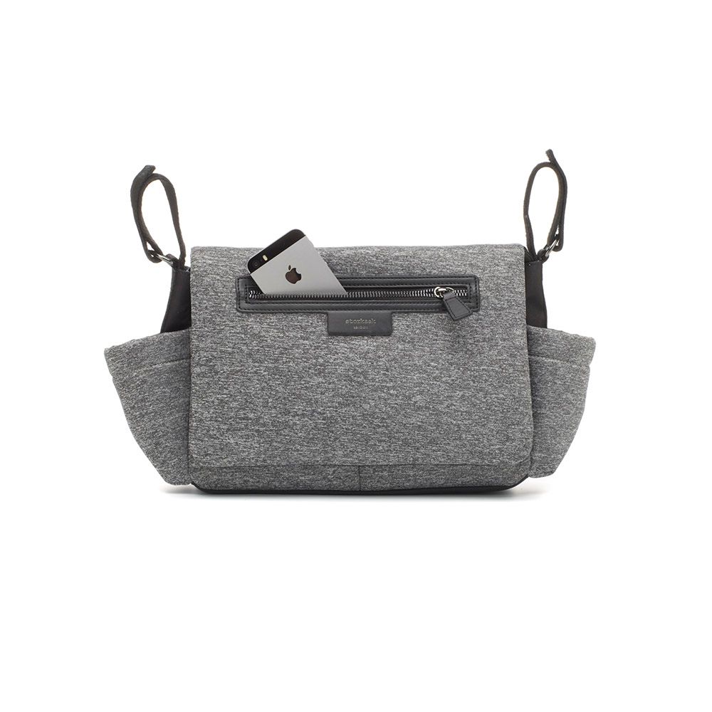 Storksak - Stroller Organiser Luxe - Grey Scuba