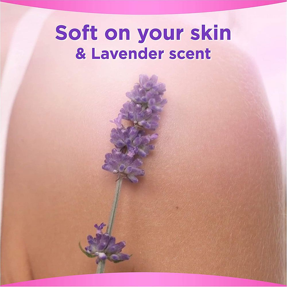 Always - Skin Love Thick Pads w/ Natural Lavender Oil - L - 10pcs