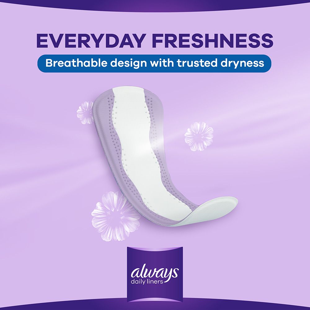 Always Daily Liners Extra Protect Pantyliners 16Pcs Large