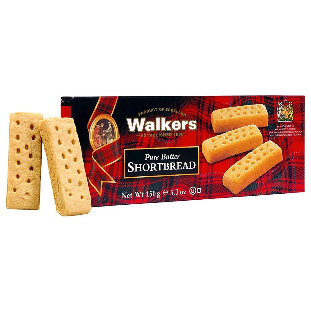 Walkers - Pure Butter Shortbread Fingers - 150g