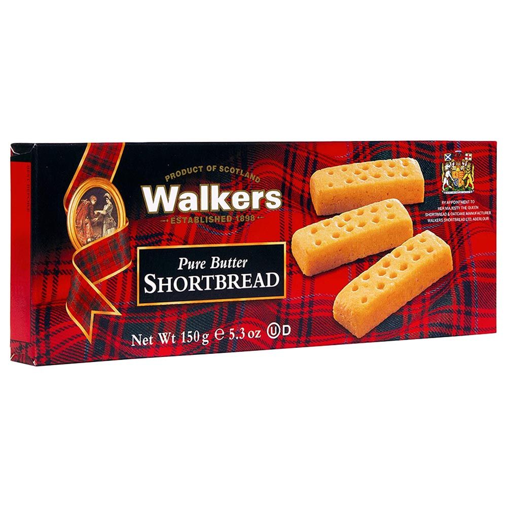 Walkers - Pure Butter Shortbread Fingers - 150g