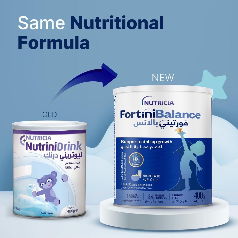 NutriniDrink - Powder Neutral Flavour 400g