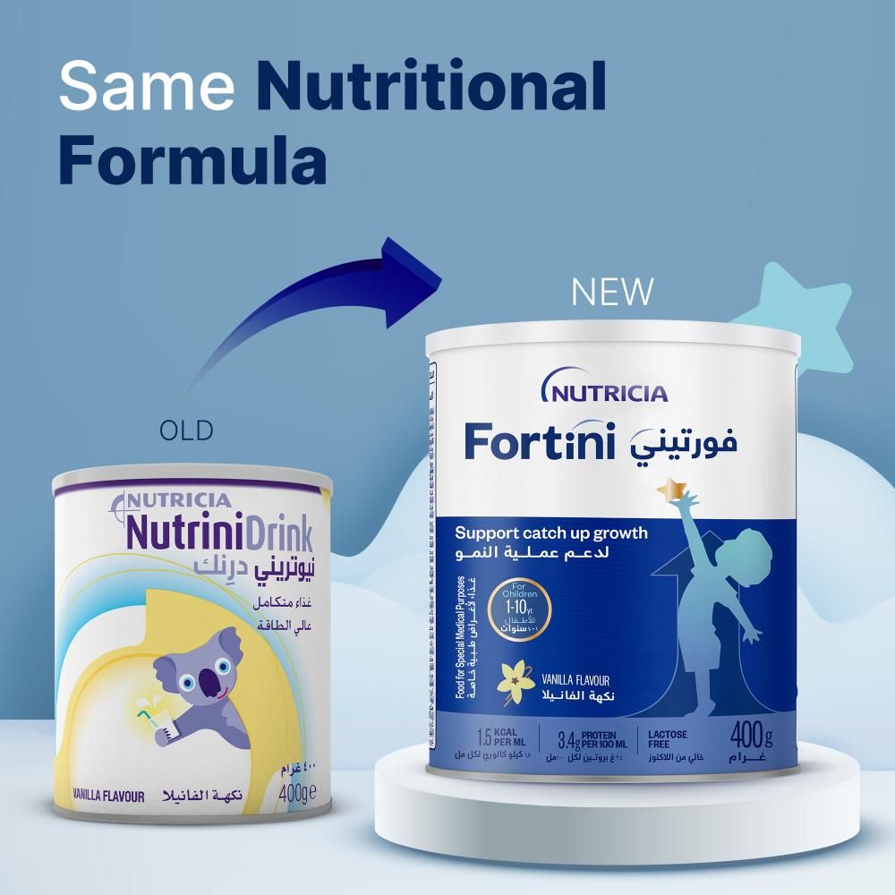 NutriniDrink - Powder Vanilla Flavour 400g