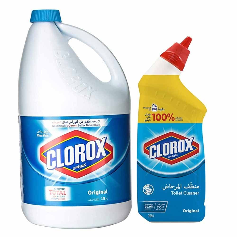 Clorox - Original 3.78L & Fresh Scent Toilet Cleaner 709ml