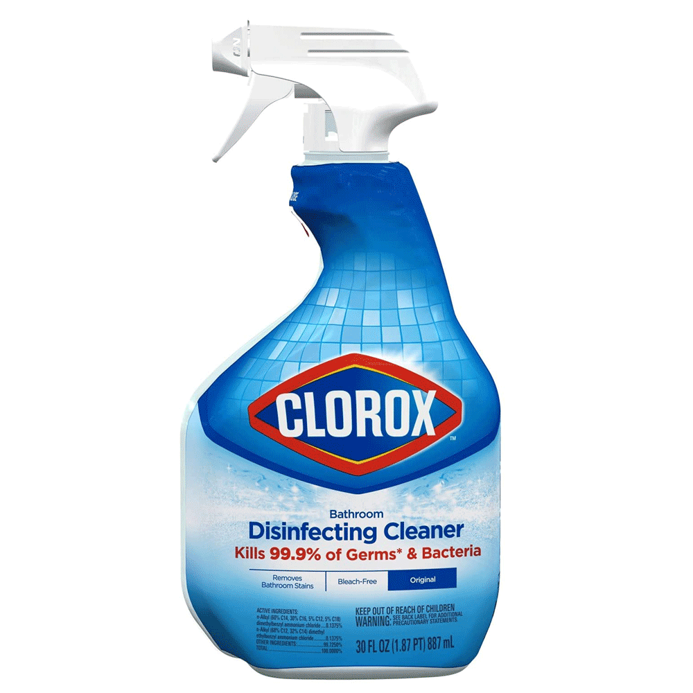 Clorox - Disinfecting Bathroom Cleaner, Spray Bottle