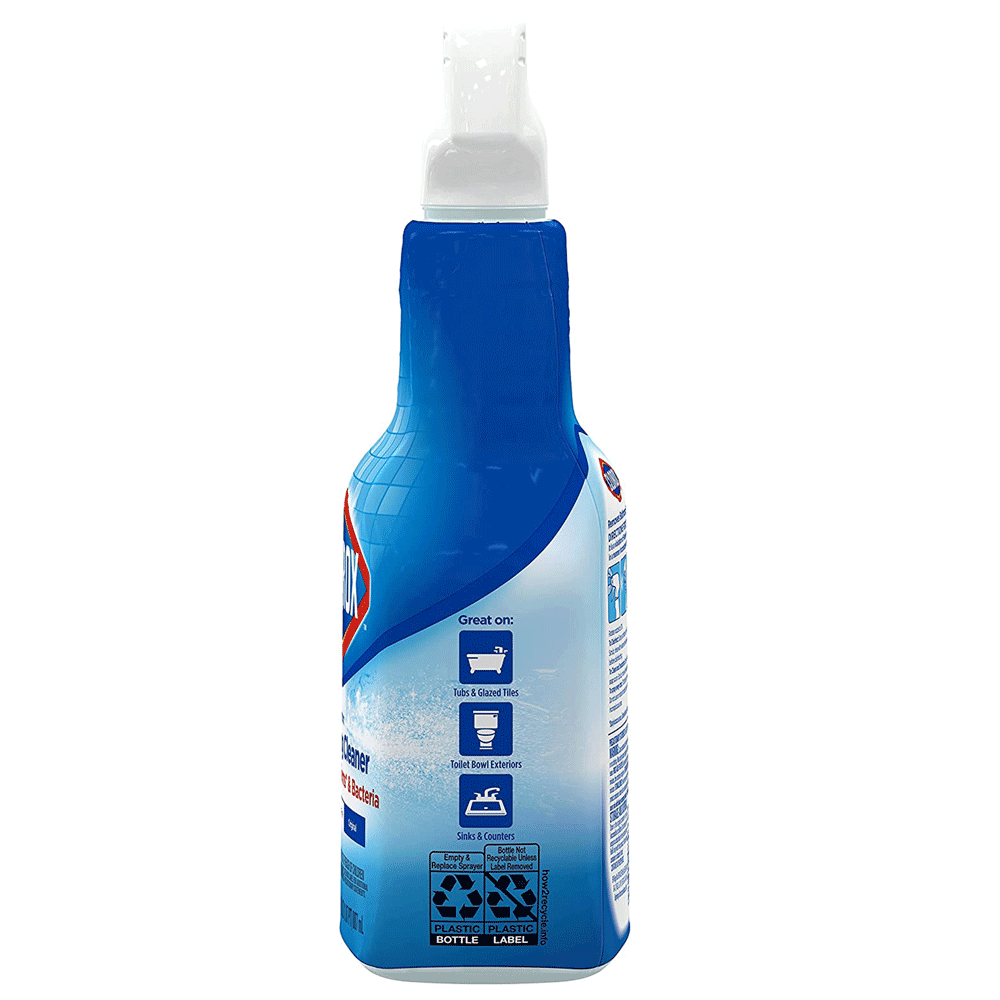 Clorox - Disinfecting Bathroom Cleaner, Spray Bottle