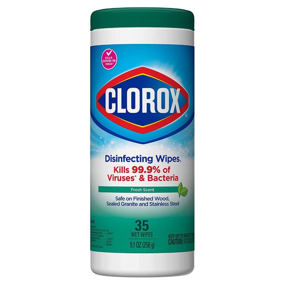 Clorox Disinfecting Wipes Can - Fresh Scent 35pcs