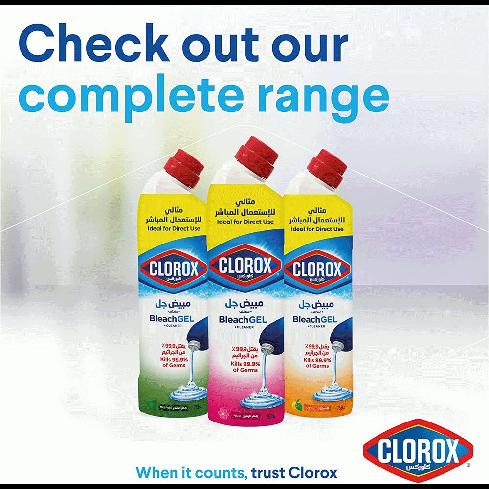 Clorox - Floral Magic Gel Multi Purpose Cleaner 750ml