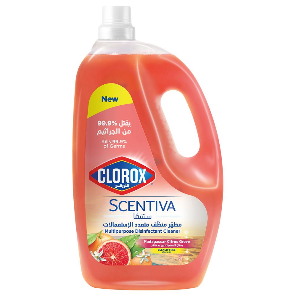 Clorox - Scentiva Floor Cleaner 3L - Madagascar Citrus Grove