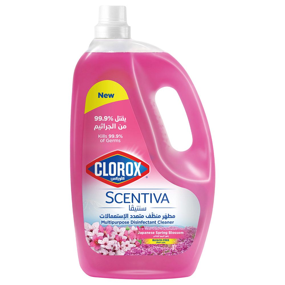 Clorox - Scentiva Floor Cleaner 3L - Japanese Spring Blossom