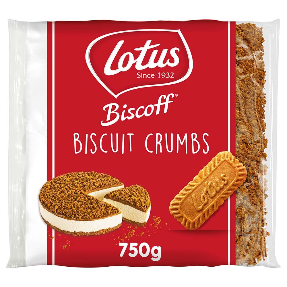 Lotus Biscoff - Crumble Crushed Biscoff Biscuits - 750 g