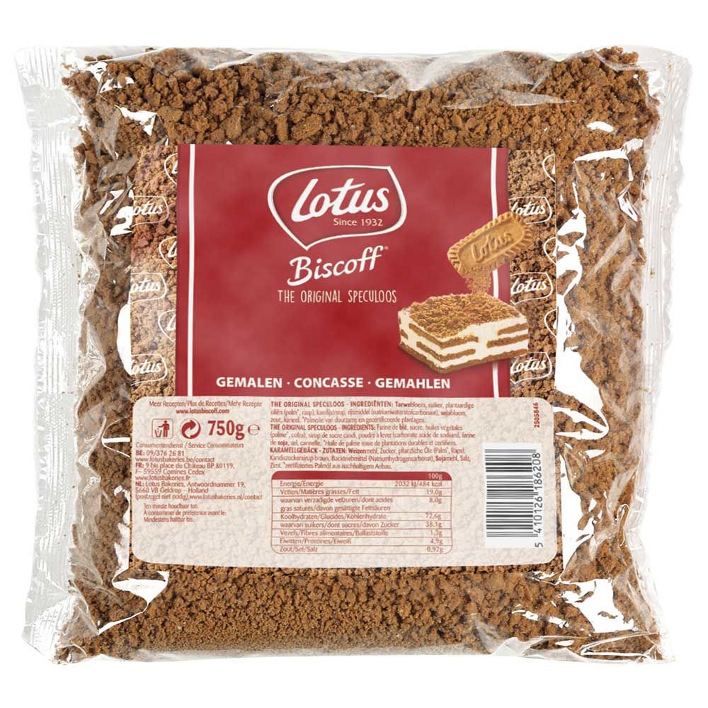 Lotus Biscoff - Crumble Crushed Biscoff Biscuits - 750 g