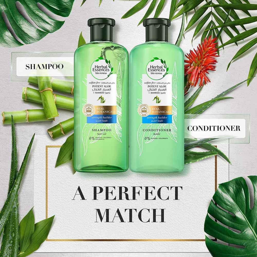 Herbal Essences - Potent Aloe + Bamboo Shampoo & Conditioner