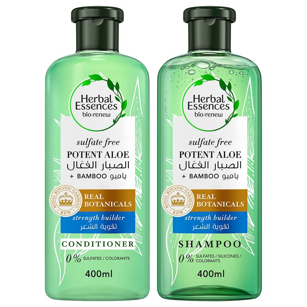 Herbal Essences - Potent Aloe + Bamboo Shampoo & Conditioner