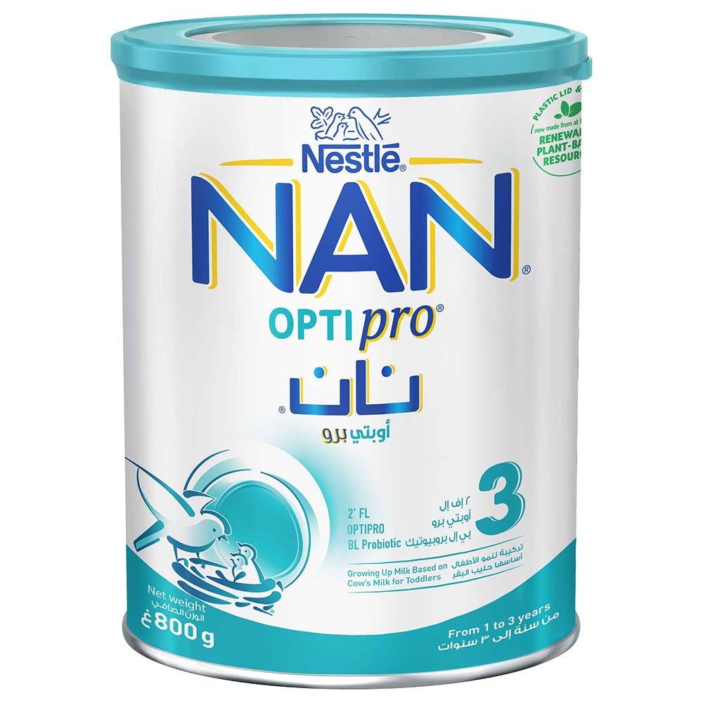 Nan - Nestle Optipro 3 Growing-Up Milk, From 1-3 Years 800g