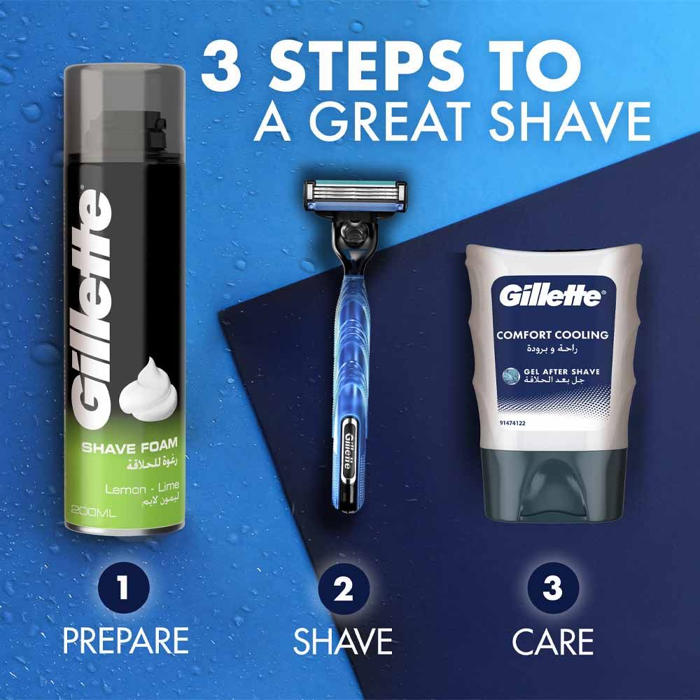 Gillette - Classic Lemon Lime Shave Foam 200ml