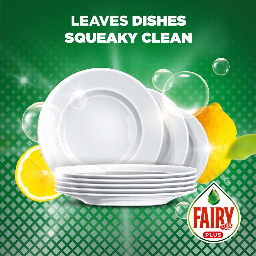 Fairy - Plus Lemon Dishwashing Liquid Soap 2 x 600ml