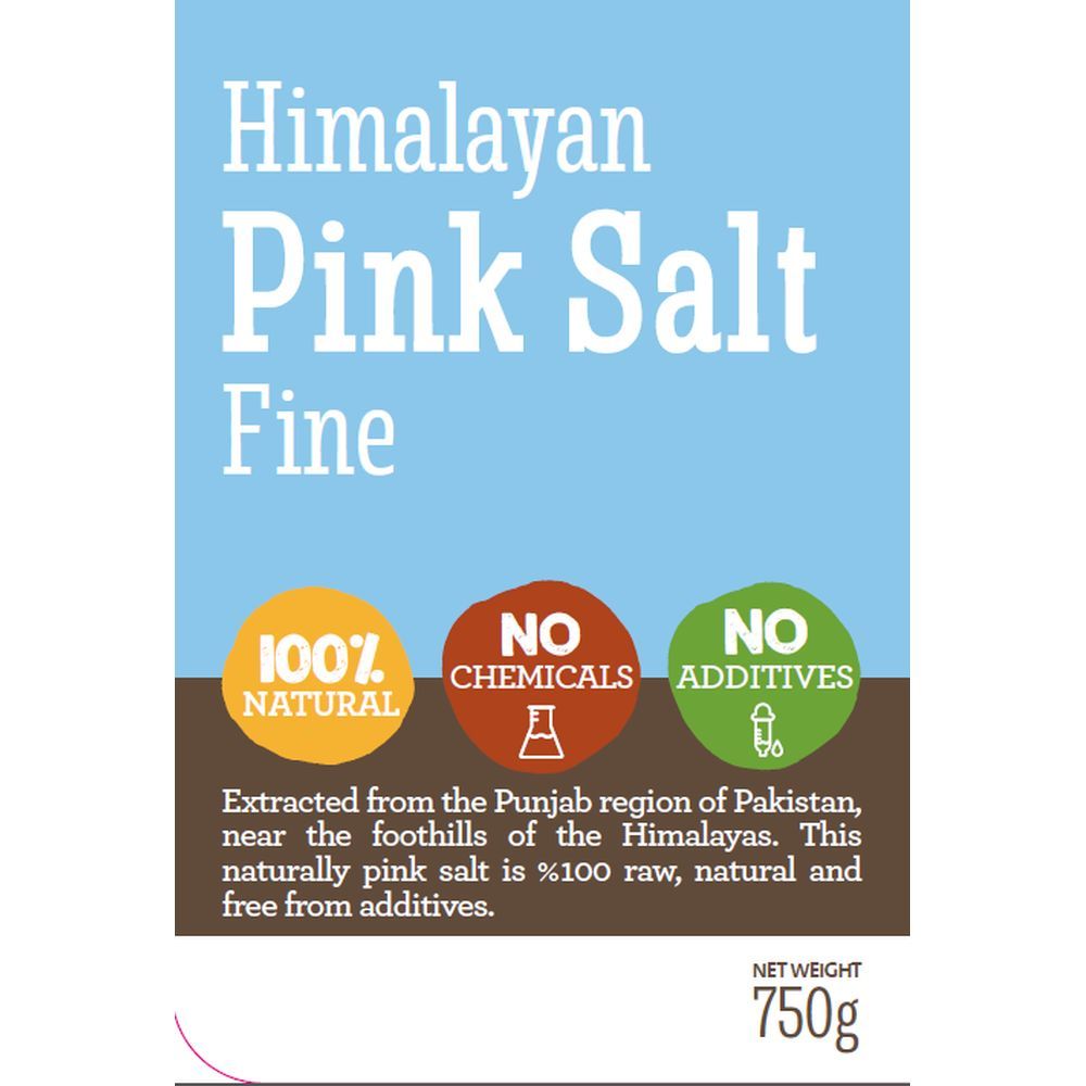 Earth Goods - Himalayan Pink Salt Fine 750g