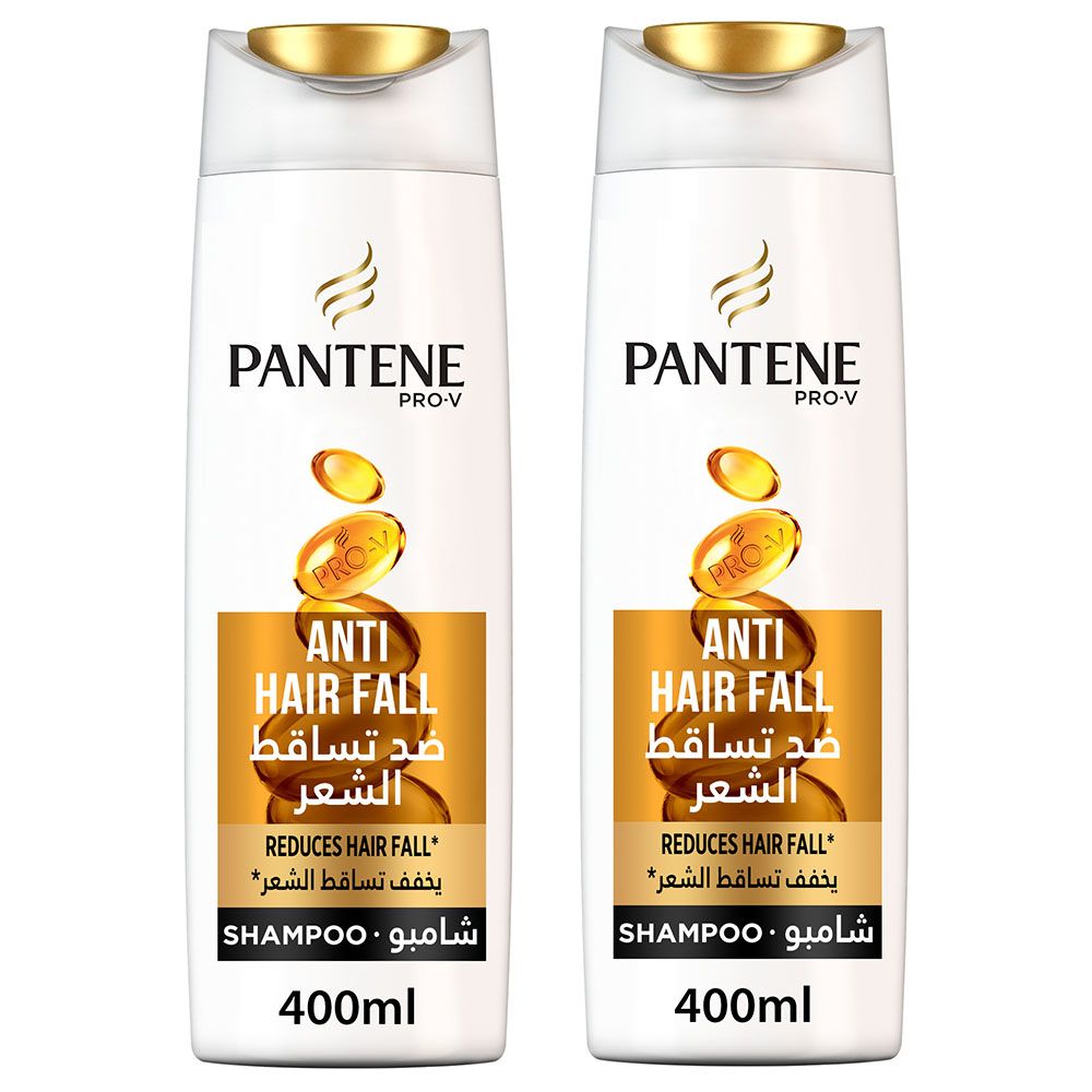 Pantene - Pro-V Anti-Hair Fall Shampoo Dual Pack 400ml