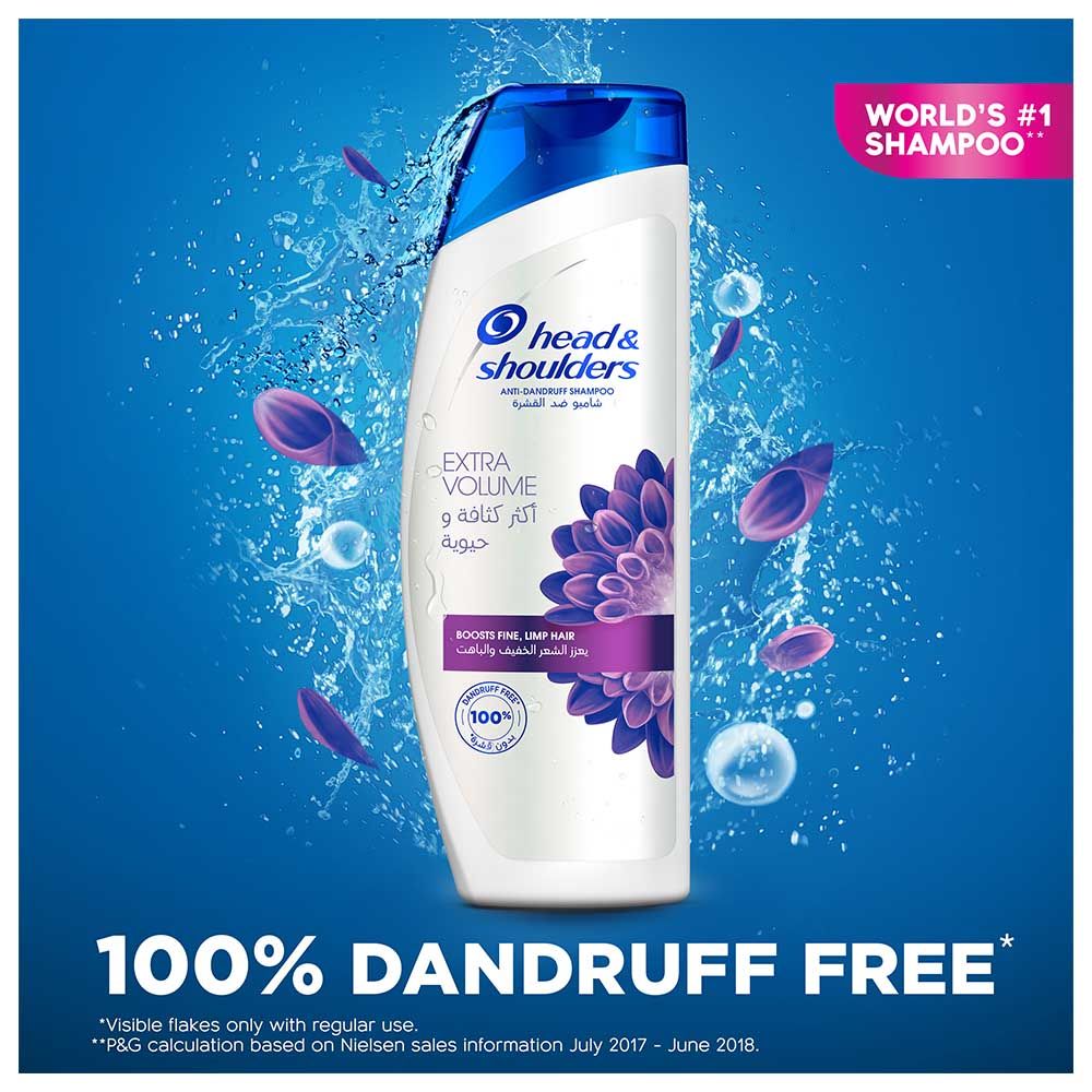 Head & Shoulders - Extra Volume Anti-Dandruff Shampoo 400ml