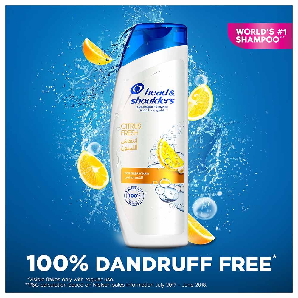 Head & Shoulders - Citrus Fresh Anti-Dandruff Shampoo 400ml